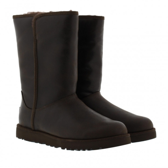 UGG Shoes - UGG Authentic Michelle Leather Stout Boots ❄️